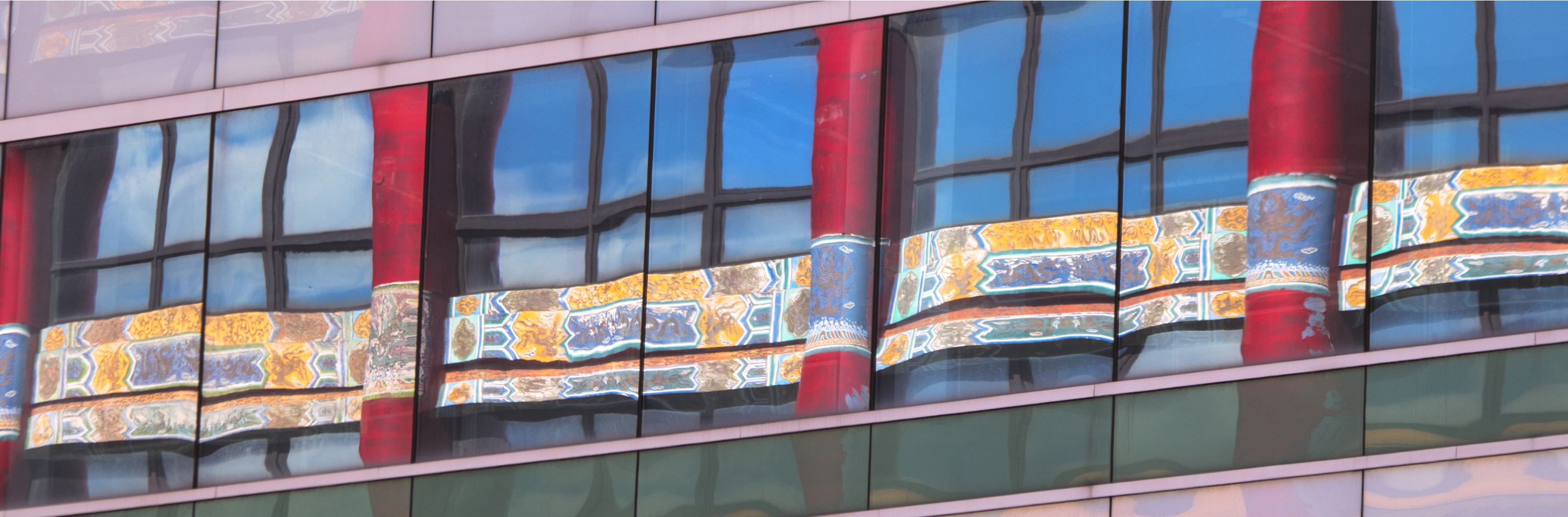 A Pool Of Facades, photographed by Joseph Maya